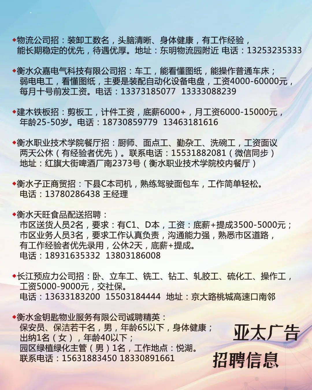 德化县人才网招聘信息