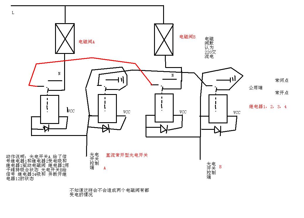 电磁阀回路图