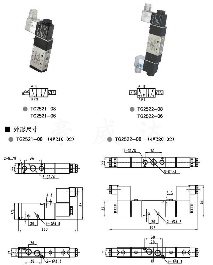 电磁阀换向键